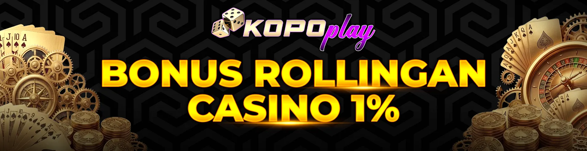 ROLLINGAN CASINO 1%